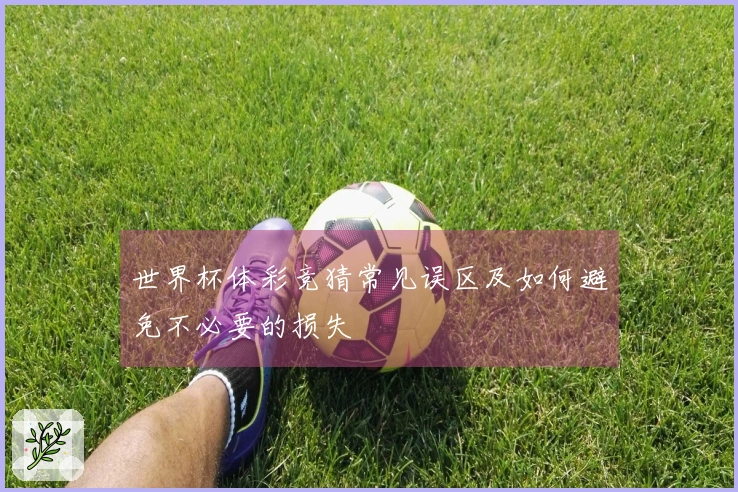 世界杯体彩竞猜常见误区及如何避免不必要的损失
