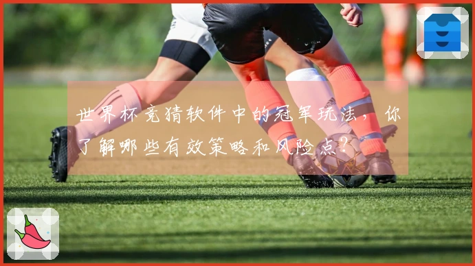 世界杯竞猜软件中的冠军玩法，你了解哪些有效策略和风险点？